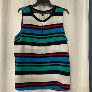 Tommy Hilfiger Woman’s Blouse size XL Multi-colored Stripe